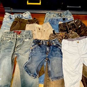 Lot of 10 size 7 boys bottoms